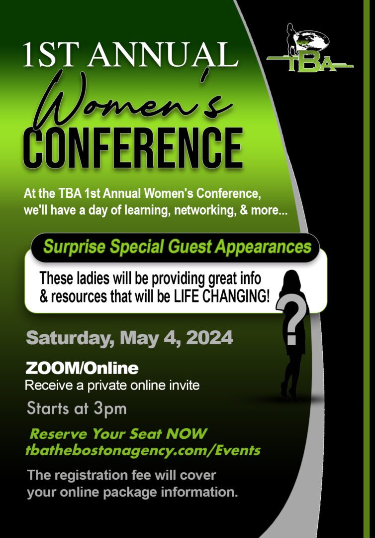 TBA 1st Annual Womens Conference Flyer